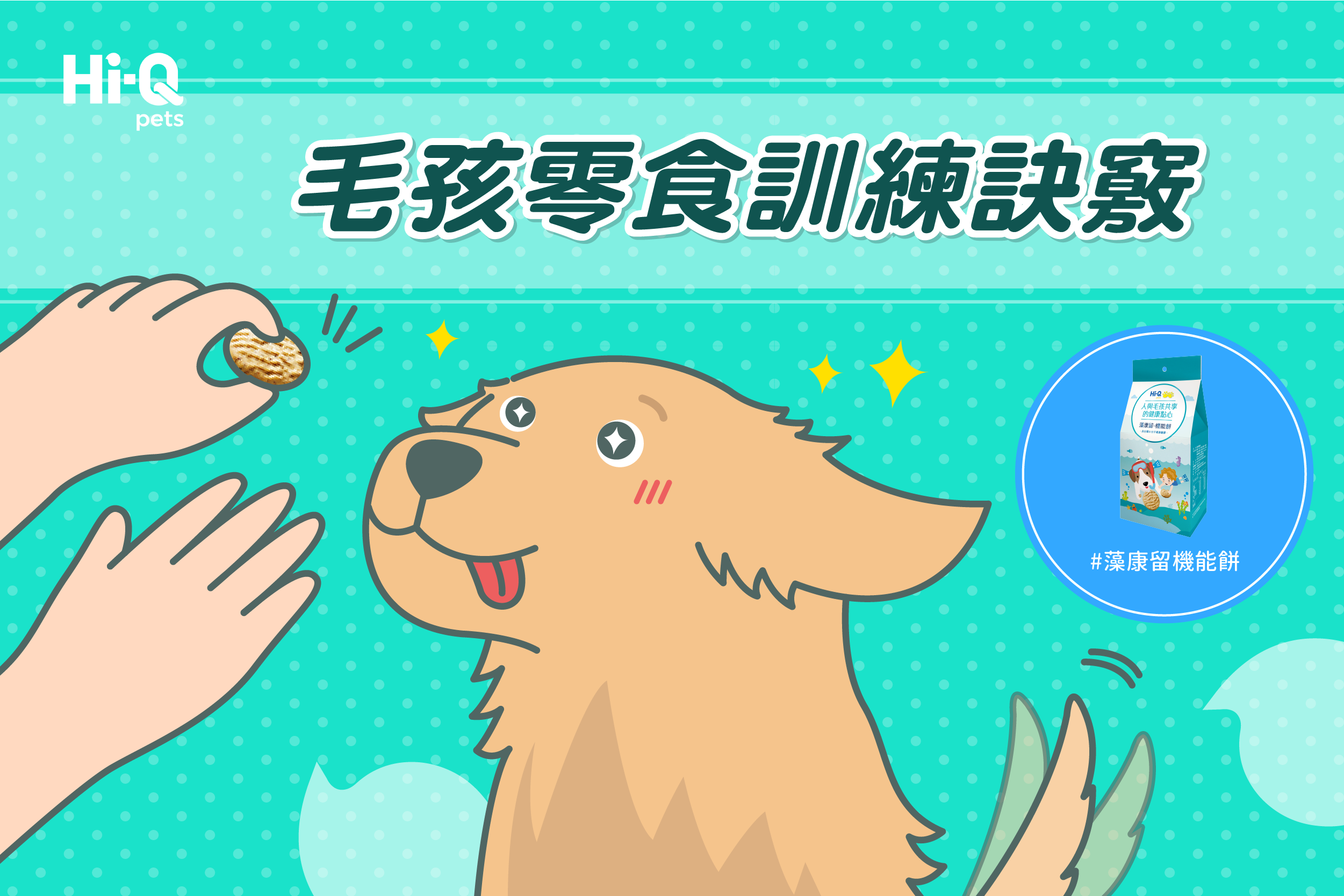 毛孩零食訓練訣竅