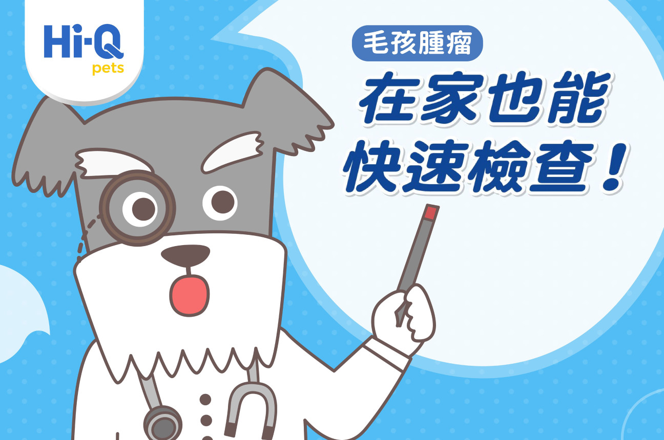 毛孩腫瘤在家也能快速檢查